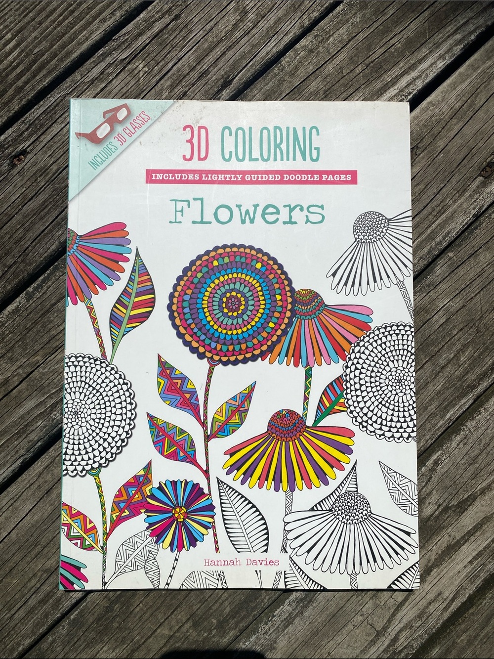 3D Coloring Book - Flowers